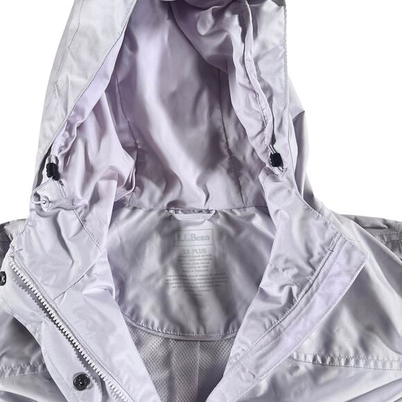 L.L.Bean Women’s Hemispheres Waterproof Hooded Rain Jacket 1X Plus Retail $179 - Picture 13 of 15